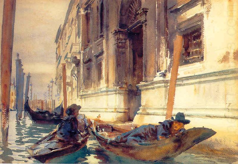 John Singer Sargent Gondolier s Siesta china oil painting image